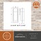 Vaxcel Sawyer Steel 1 Light Integrated LED Matte Black Contemporary Outdoor Wall Lantern Clear Glass T0743 - alternate 6